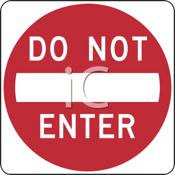 Road Sign Clip Art Image