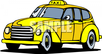 Taxi Clip Art Image
